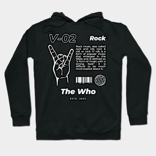 V02 Style The Who Vintage Hoodie